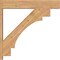 Ekena Millwork Merced Block Smooth Outlooker, Western Red Cedar, 7 1/2"W x 40"D x 40"H OUT08X40X40MRC05SWR - alternate 2